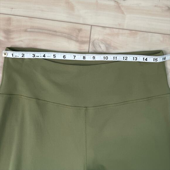 NWT Lululemon Groove Super High Rise Flared Pant Nulu Bronze Green 14 - Picture 9 of 11